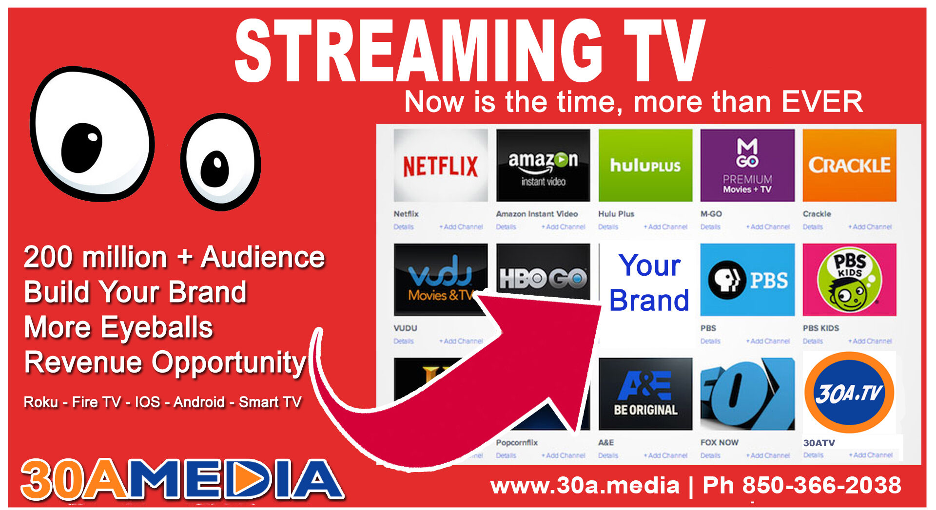 Streaming TV is at Your Fingertips Launch today !